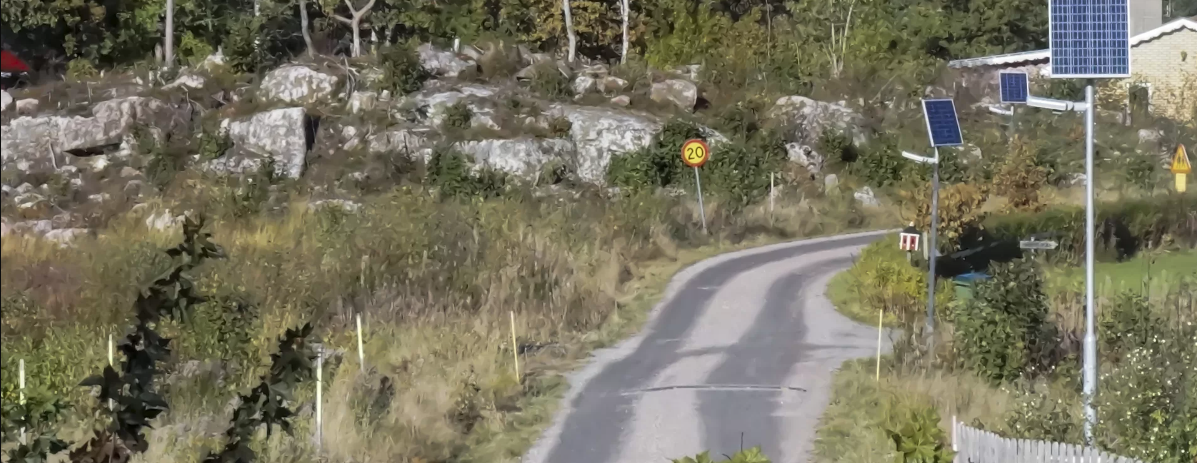 Gatubelysning LED på väg