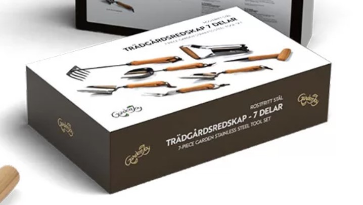 Trädgårdsredskap Presentförpackning Gåva